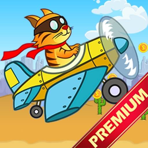 Cat the Pilot: Fly in the Sky